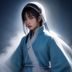 方浩然，职业摄影师，专注人体艺术摄影创作，摄影棚背景，手持相机